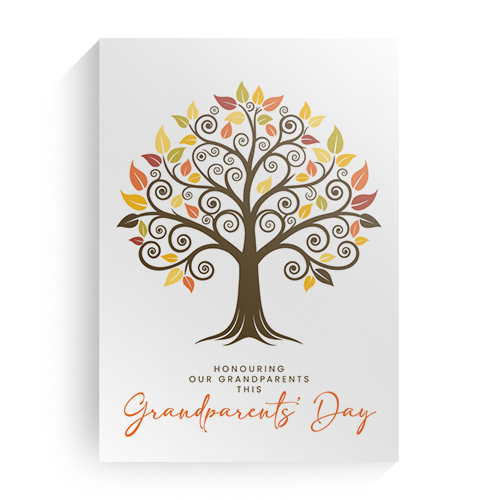 Grandparent's Day - Trees A3 Poster